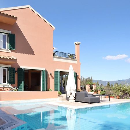 Casa T With Amazing Views In Corfu Villa Контокали Екстериор снимка