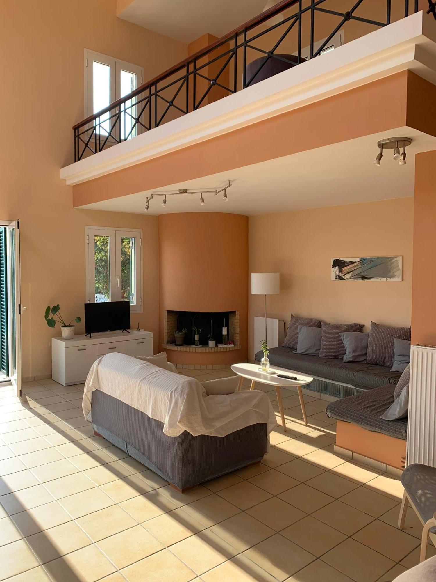 Casa T With Amazing Views In Corfu Villa Контокали Екстериор снимка
